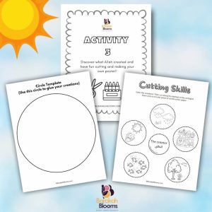 Allah Alkhaliq (the Creator) Activity book for Muslim kids