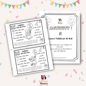 Eid Al-Fitr Activity Book for Mmuslim kids