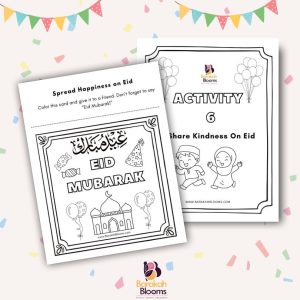 Eid Al-Fitr Activity Book for Mmuslim kids